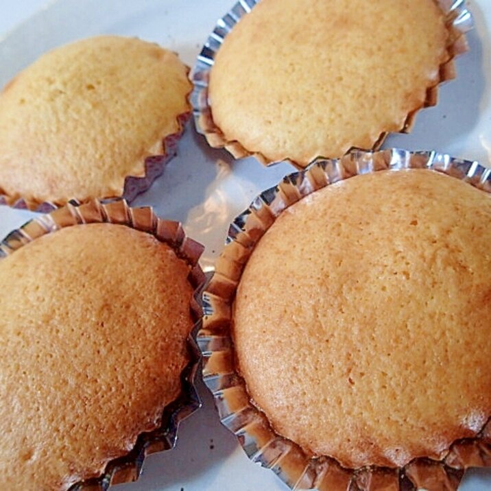 簡単 バターカップケーキ レシピ 作り方 By ぷ みぃまま 楽天レシピ